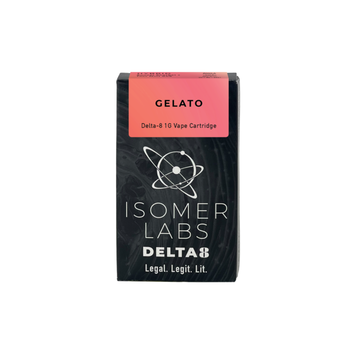 Gelato Isomer Labs Delta-8 1-gram cartridge