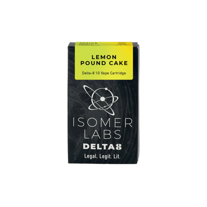 Lemon Pound Cake Isomer Labs Delta-8 1-Gram Cartridge