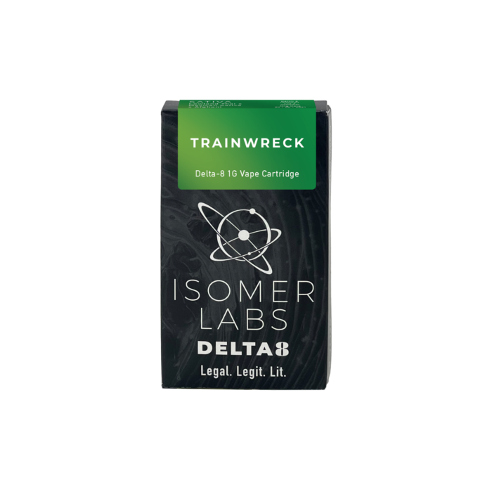 Trainwreck Isomer Labs Delta-8 1-gram cartridge