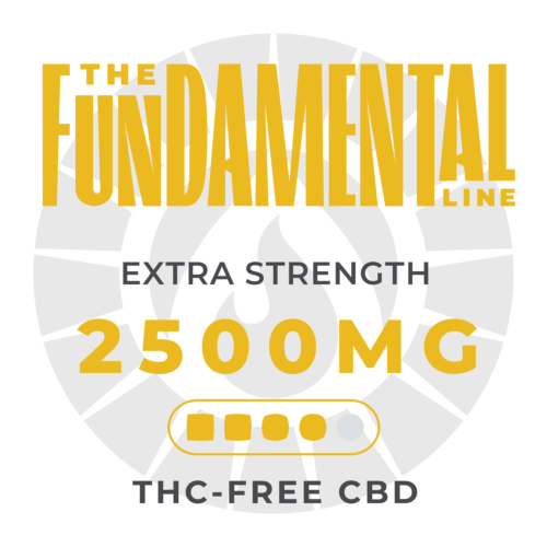 The Fundamentals Line 2500MG Extra Strength 2500MG THC-FREE product category