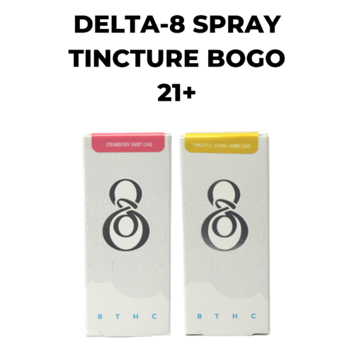 Delta-8 Spray Tincture BOGO Black Friday 2022