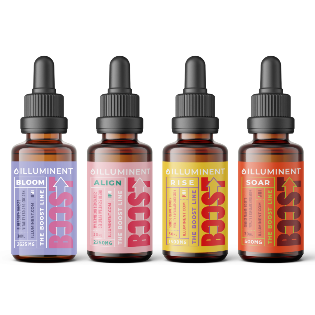 The Boost Line 4 tinctures