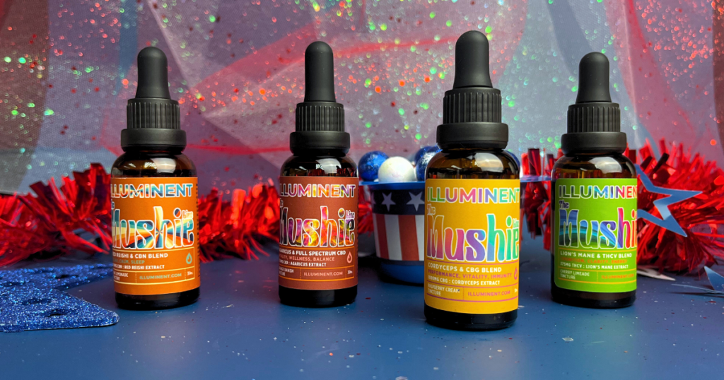 The Mushie Line Bundle - all four mushie tinctures in one bundle. 