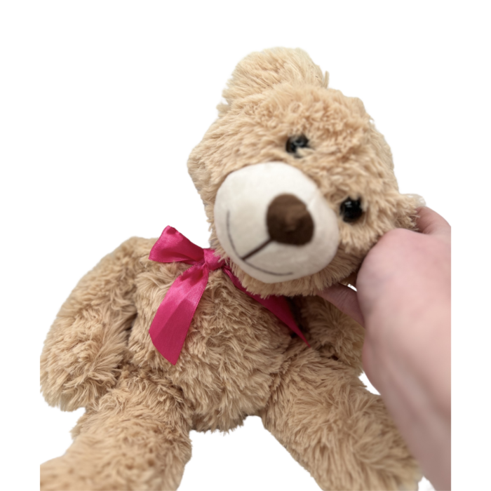 Valentines Stash Bear unscrewing head