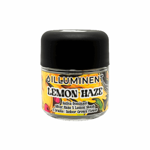 Lemon haze 4 gram jar picture