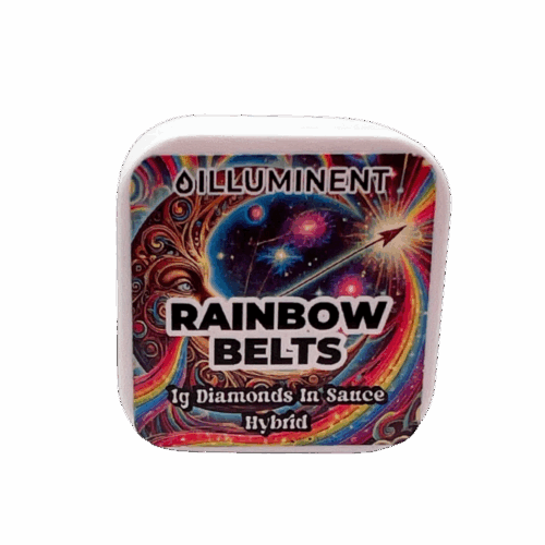 Rainbow Belts Diamonds in Sauce