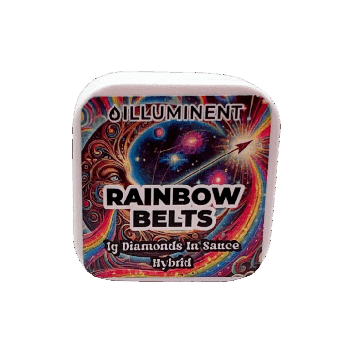 Rainbow Belts Diamonds in Sauce