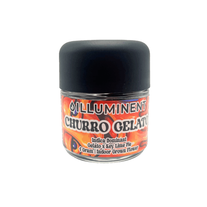 Churro gelato 4 gram jar